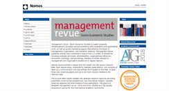 Desktop Screenshot of management-revue.org